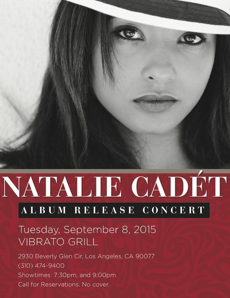 Natalie Cadet Natalie Cadet Album Release Concert Vibrato Grill Jazz