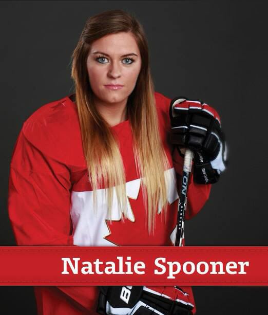 Natalie Spooner Gold Medal Day for Natalie Spooner Gold Medalist