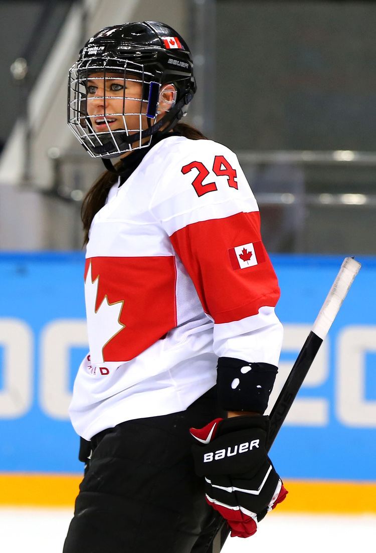 Natalie Spooner Olympic hockey players Meaghan Mikkelson Natalie Spooner