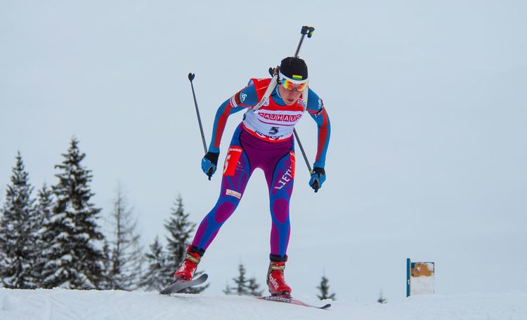 Natalija Kočergina Natalija Koergina pasiek biatloninink sezono rekord Sportas