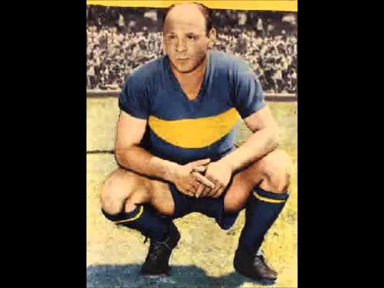 Natalio Pescia Roberto Cal A Natalio Pescia 1953 Boca Juniors
