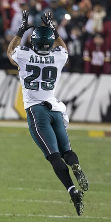 Nate Allen (safety) Nate Allen safety Wikipedia the free encyclopedia