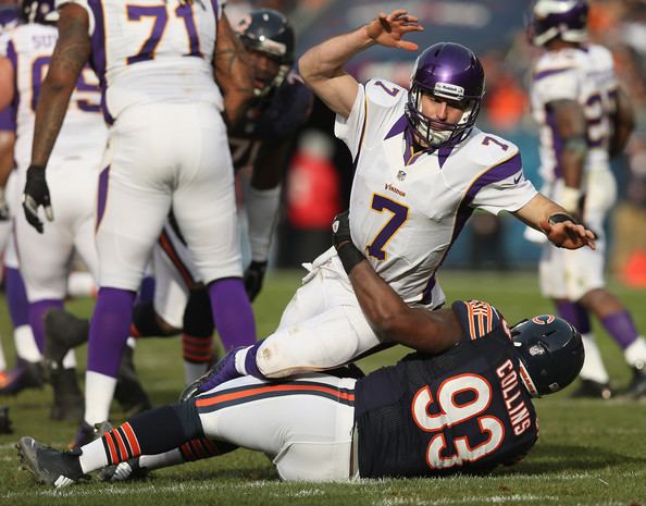 Nate Collins Nate Collins Photos Minnesota Vikings v Chicago Bears