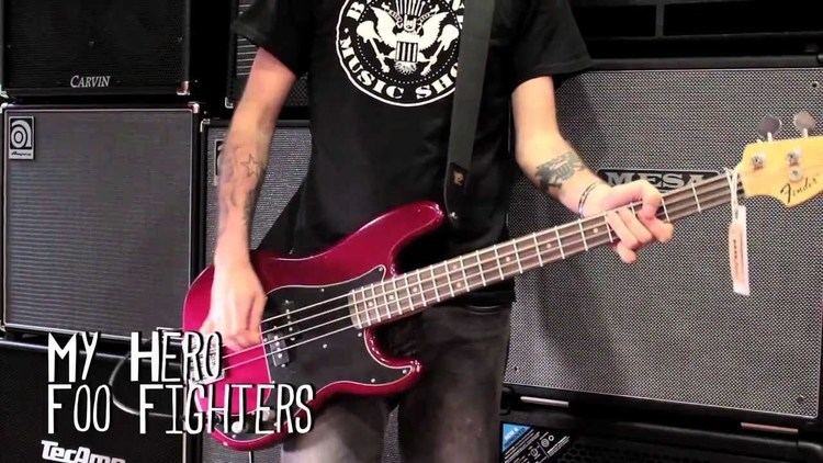 Nate Mendel Fender Precision Nate Mendel Foo Fighters My Hero Bass Cover