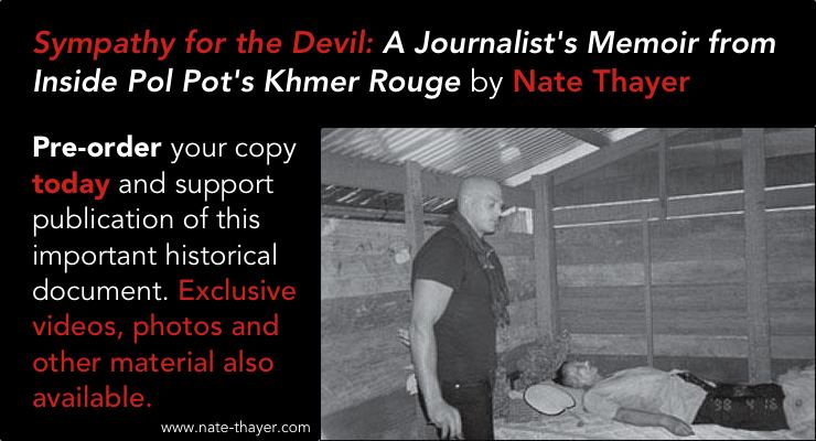 Nate Thayer Preorder Sympathy for the Devil by Nate Thayer plus photos videos
