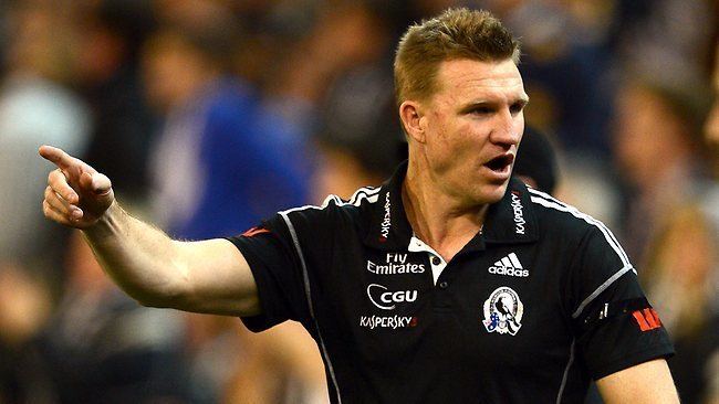 Nathan Buckley We39re stronger now Collingwood coach Nathan Buckley warns