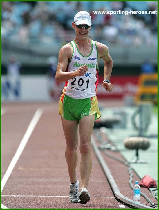 Nathan Deakes Nathan DEAKES 2007 World Championships 50km Walk Gold Australia