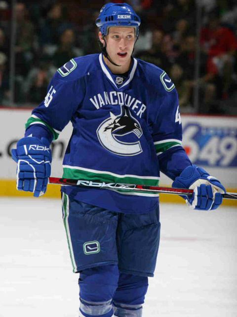 Nathan McIver McIver ready if needed Vancouver Canucks Features
