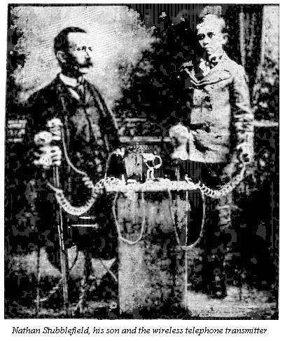 Nathan Stubblefield Kentucky Inventor Solves Problem of Wireless Telephony 1902