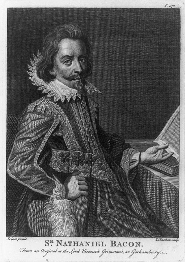 Nathaniel Bacon (Virginia colonist and rebel) Nathaniel Bacon Virginia colonist and rebel Wikipedia