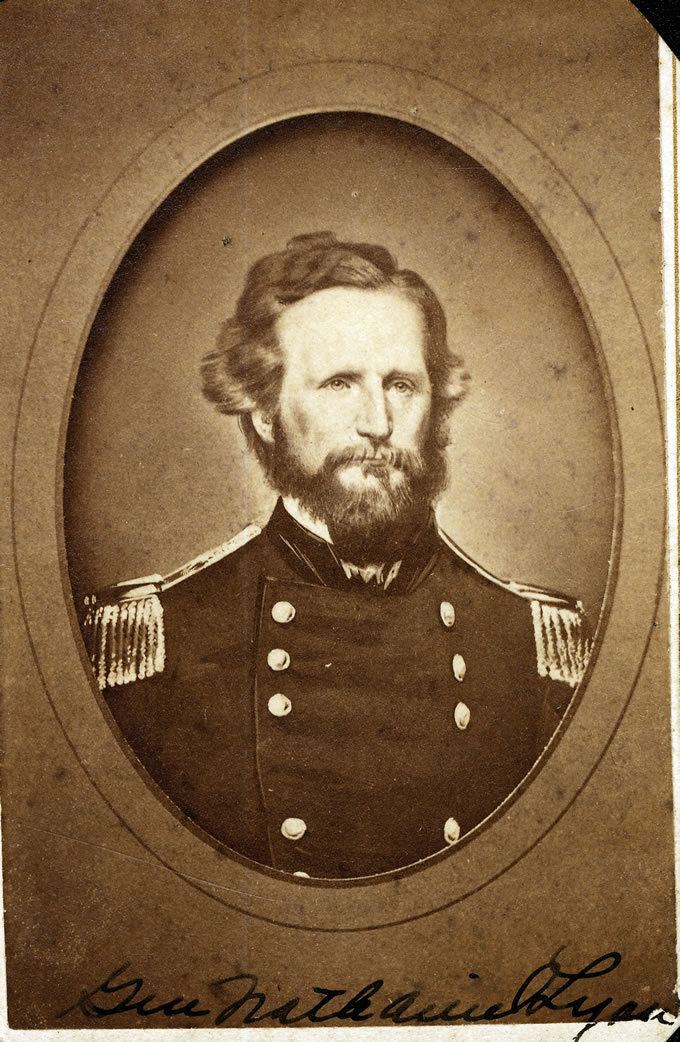 Nathaniel Lyon General Nathaniel Lyonampnbsp The Civil War in Missouri