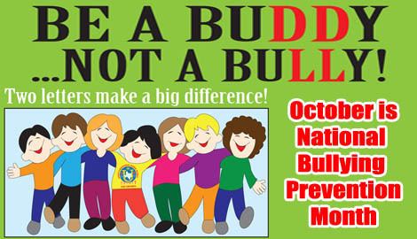 National Bullying Prevention Month October is National Bullying Prevention Month United Independent