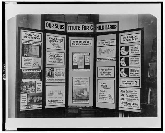 National Child Labor Committee Poster Exhibits National Child Labor Committee