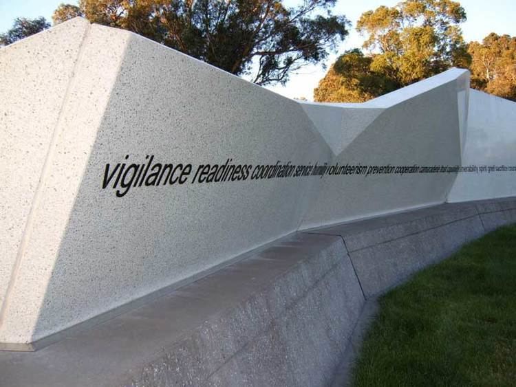 National Emergency Services Memorial, Canberra