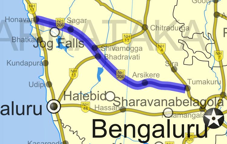 National Highway 206 (India, old numbering)