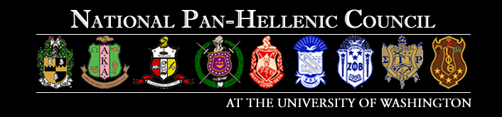 National Pan-Hellenic Council National PanHellenic Council at the University of Washington