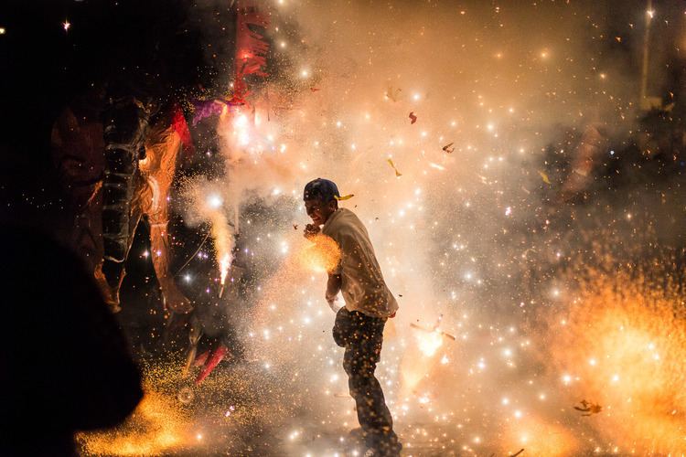 National Pyrotechnic Festival Everfest Explosive Images from Mexico39s National Pyrotechnic Festival