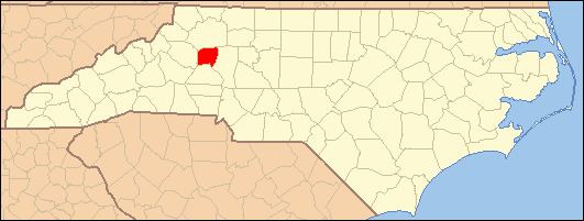 National Register of Historic Places listings in Alexander County, North Carolina
