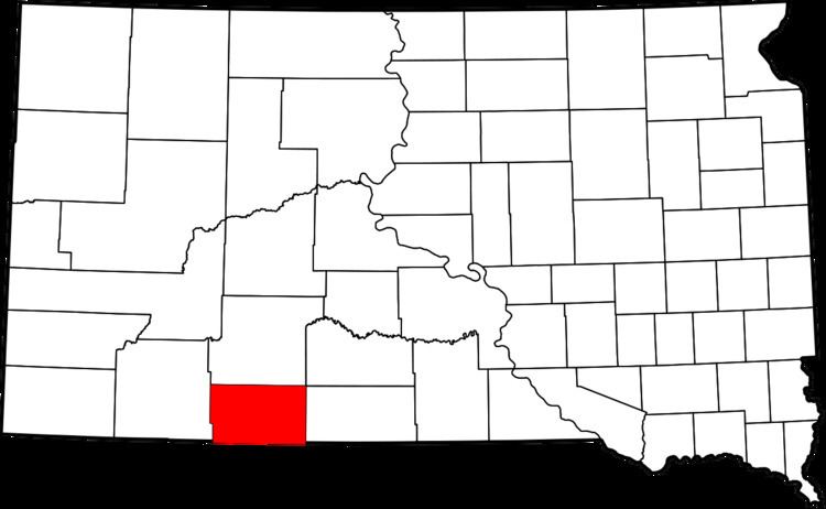 National Register of Historic Places listings in Bennett County, South Dakota