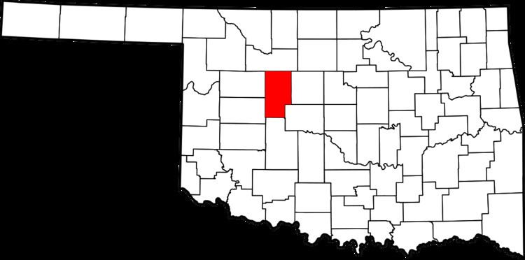 National Register of Historic Places listings in Blaine County, Oklahoma