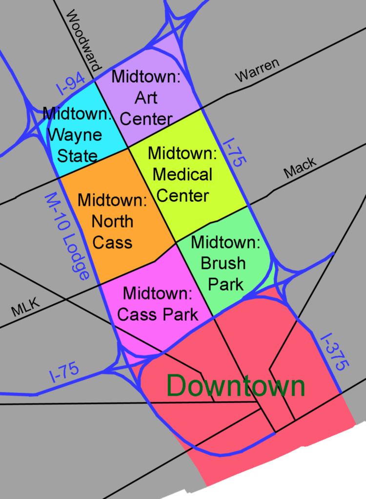 National Register of Historic Places listings in Downtown and Midtown Detroit