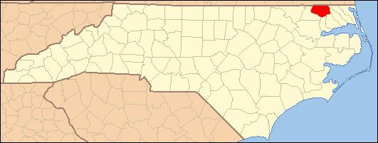 National Register of Historic Places listings in Gates County, North Carolina