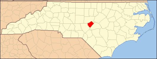 National Register of Historic Places listings in Lee County, North Carolina