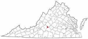 National Register of Historic Places listings in Lynchburg, Virginia