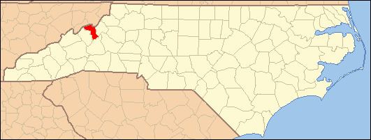 National Register of Historic Places listings in Mitchell County, North Carolina