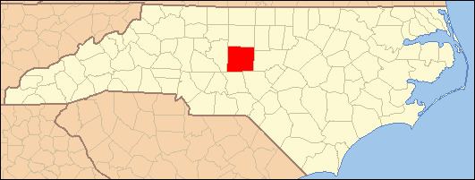 National Register of Historic Places listings in Randolph County, North Carolina