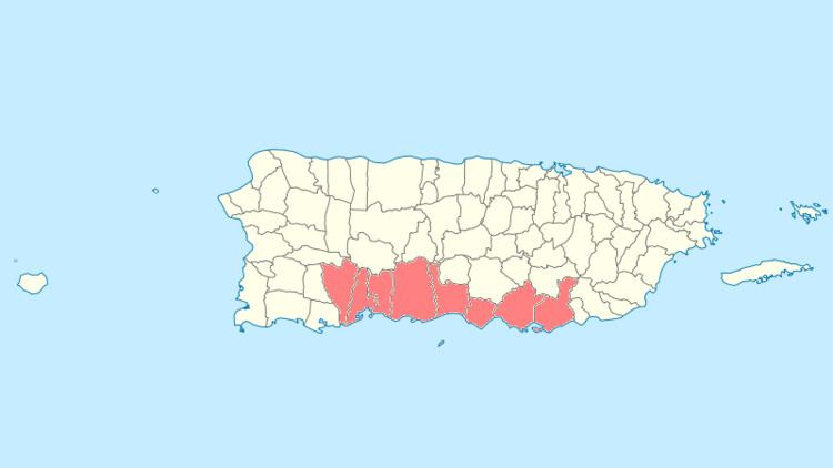 National Register of Historic Places listings in southern Puerto Rico