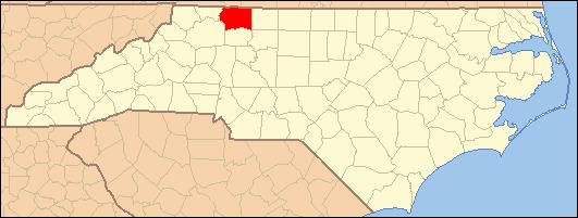 National Register of Historic Places listings in Surry County, North Carolina