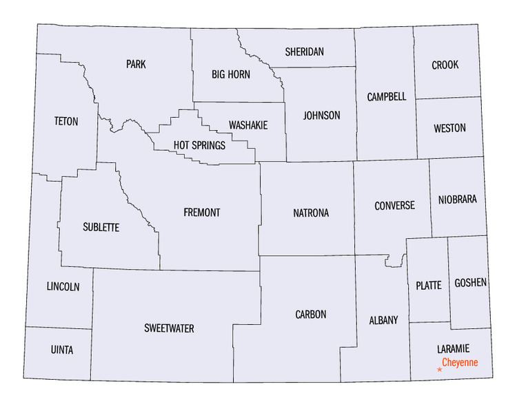National Register of Historic Places listings in Wyoming