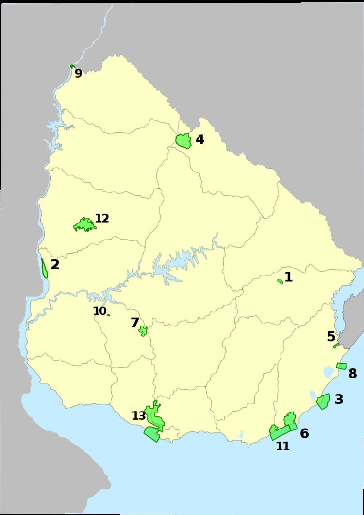 National System of Protected Areas in Uruguay