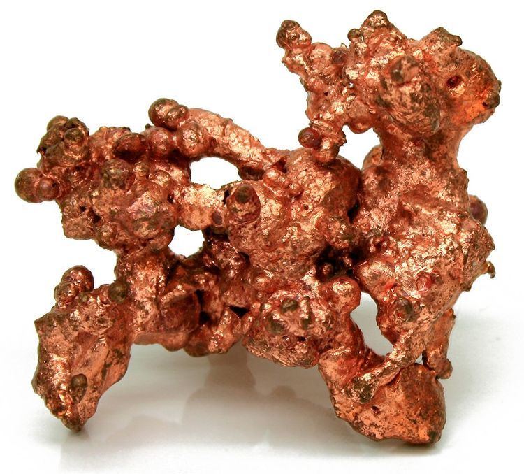Native copper FileNative Copper Macro Digon3cropjpg Wikimedia Commons