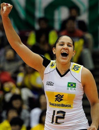Natália Pereira Natalia Pereira Best Brazil Volleyball Player Volei Amil
