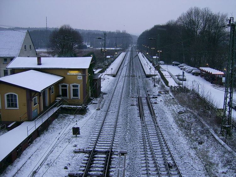 Natrup-Hagen railway station