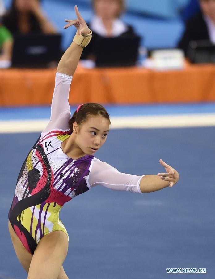 Natsumi Sasada Glasgow 2015 team Japan preview illusion turns
