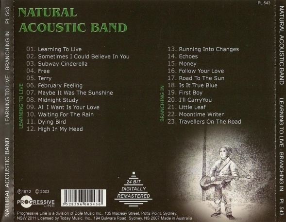 Natural Acoustic Band Natural Acoustic Band Learning To Live amp Br NoNaMe