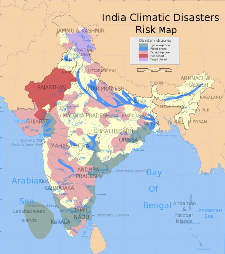 Natural disasters in India