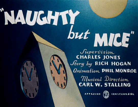Naughty but Mice movie scenes Naughty But Mice 1939 