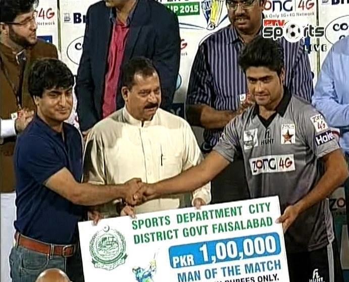 Nauman Anwar Nauman Anwar Hero of the Tournaments Haier Super8 T20 Cup