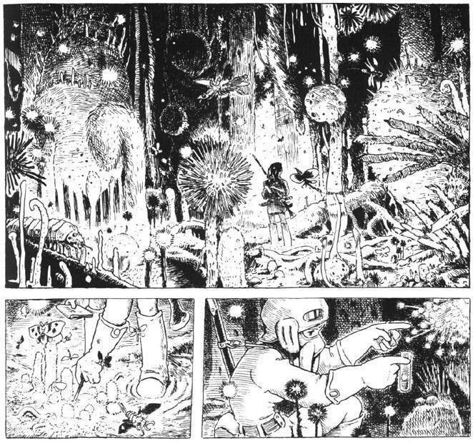 Nausicaä of the Valley of the Wind (manga) Man vs Nature Nausica of the Valley of the Wind on Page and