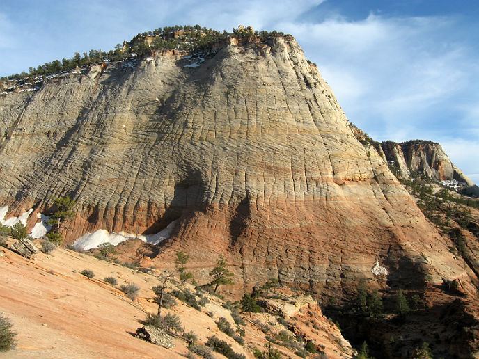 Navajo Sandstone Navajo Sandstone Zion National Park US National Park Service