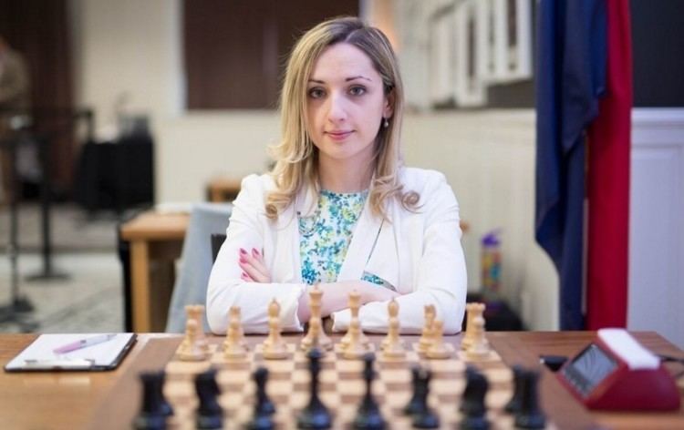 Nazí Paikidze Women39s World Chess Championship 2017 in Tehran Iran is being
