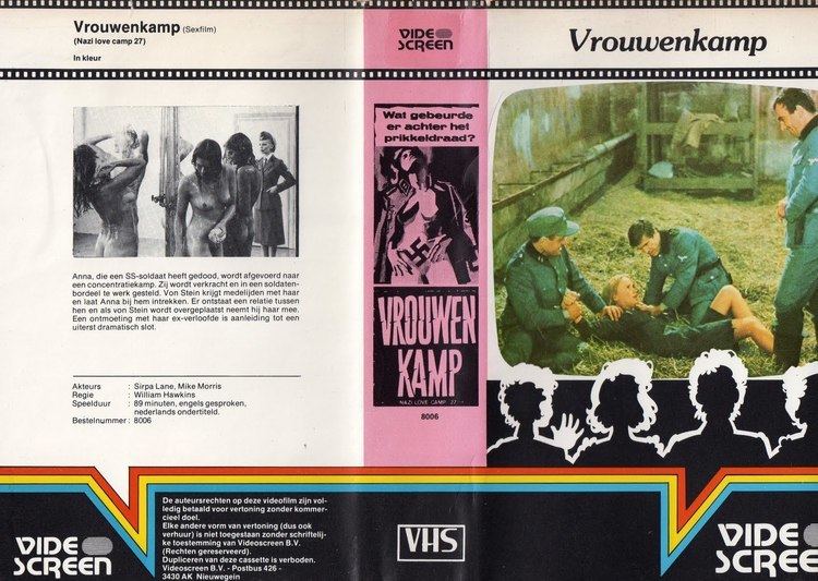 Nazi Love Camp 27 Cult VHS Vrouwenkamp aka Nazi love camp 27