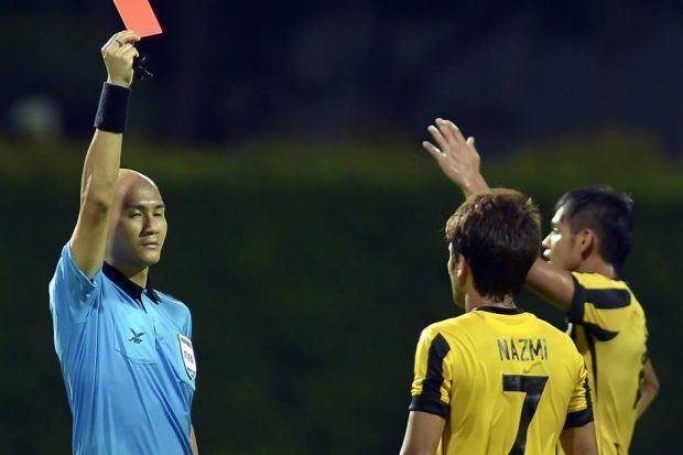 Nazmi Faiz Football Mohd Nazmi banned 6 games out of SEA Games updated