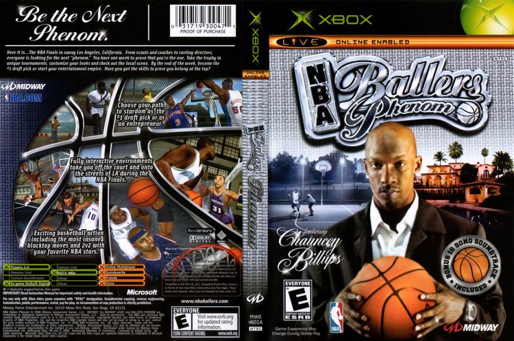NBA Ballers: Phenom NBA Ballers Phenom Cover Download Microsoft Xbox Covers The Iso Zone
