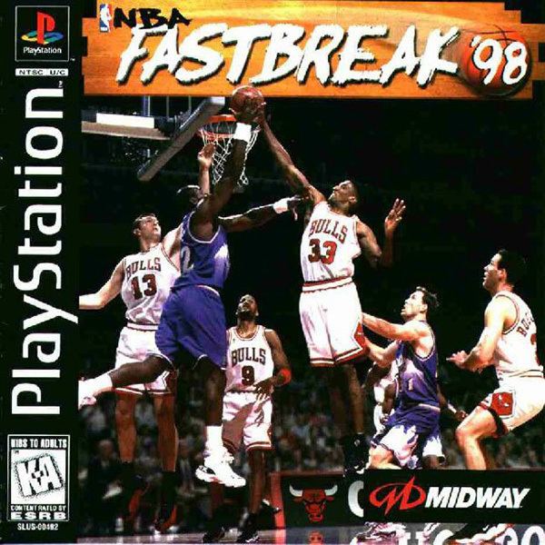 NBA Fastbreak '98 Play NBA Fastbreak 3998 Sony PlayStation online Play retro games