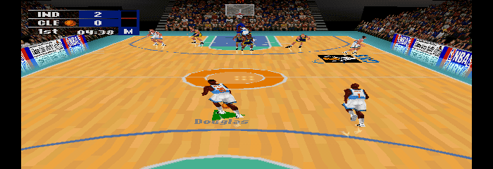 NBA Fastbreak '98 NBA Fastbreak 98 PSX Game Playstation Video Game Room